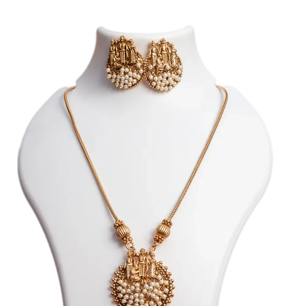 Lakshmi Temple Necklace Set