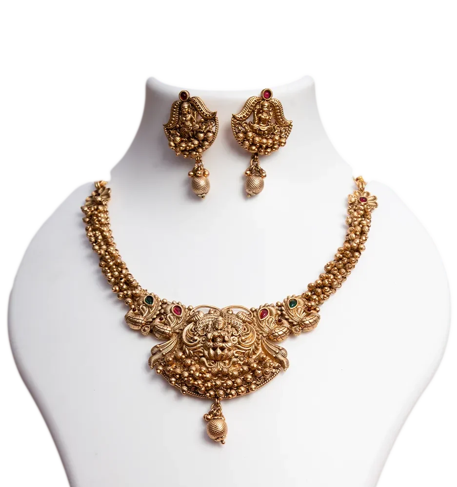 Antique_Lakshmi_Temple_Necklace_Set