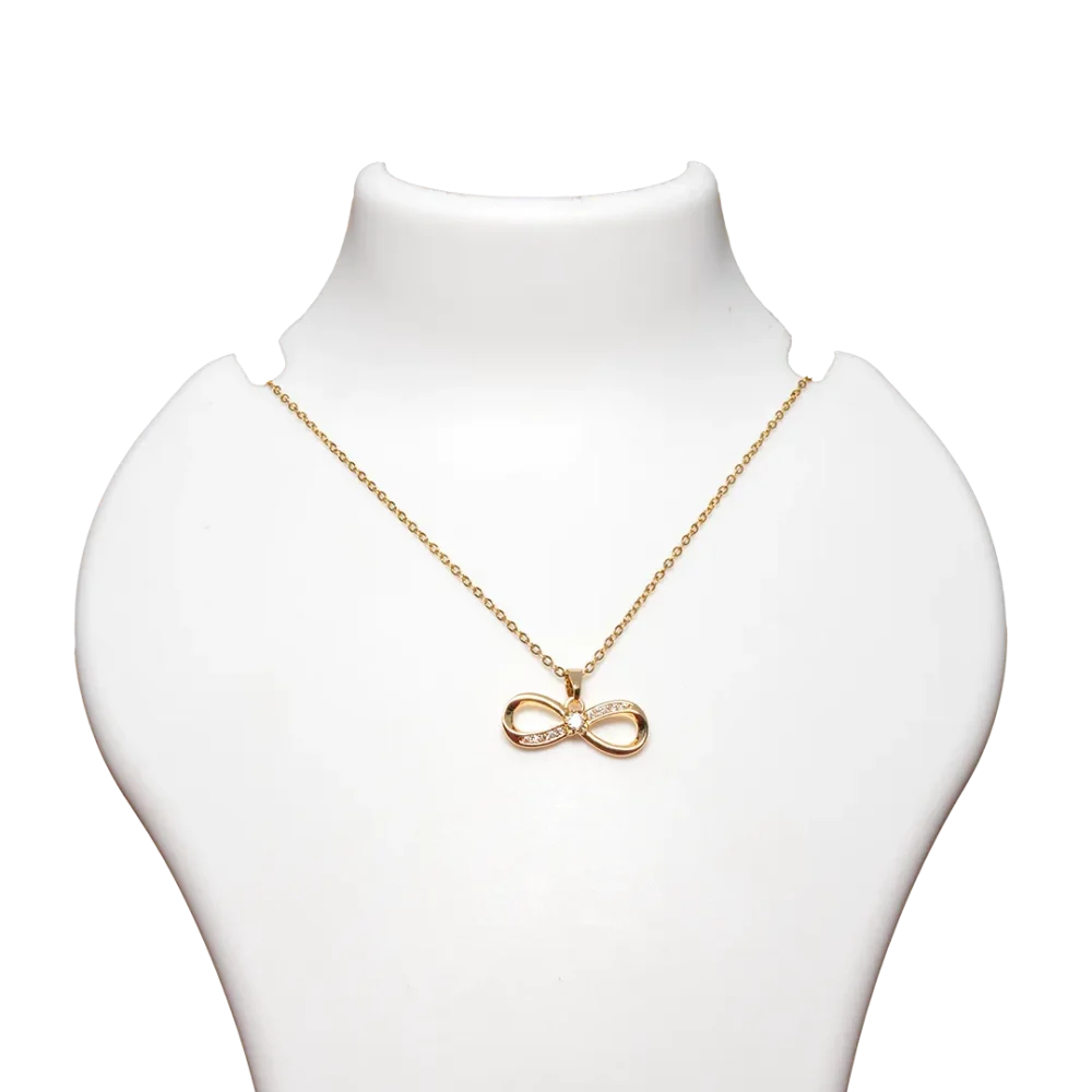 Sparkling Infinity Pendant Necklace