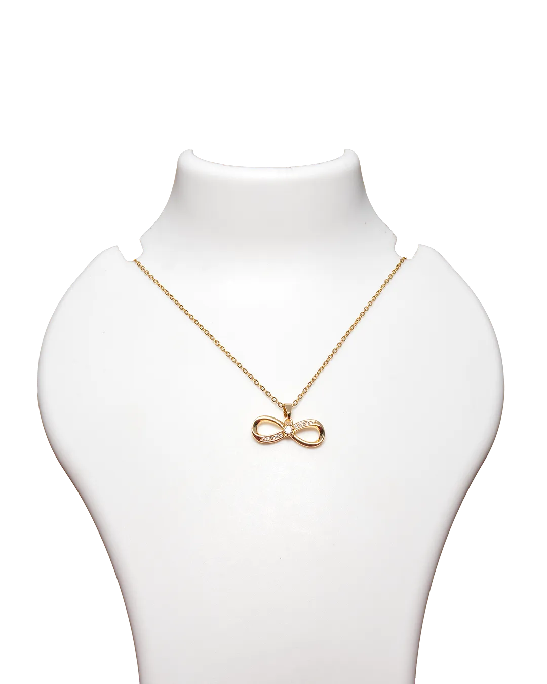 Sparkling Infinity Pendant Necklace