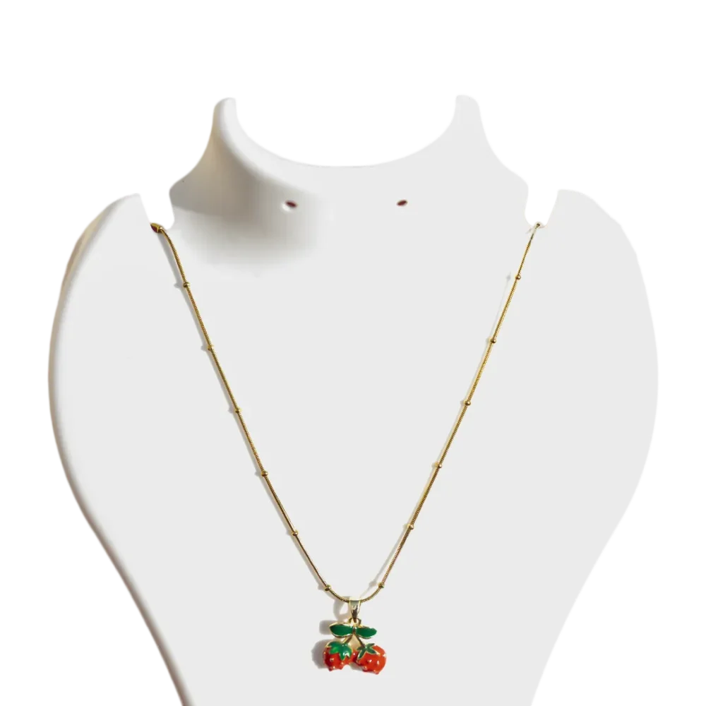 Sweet Strawberry Necklace