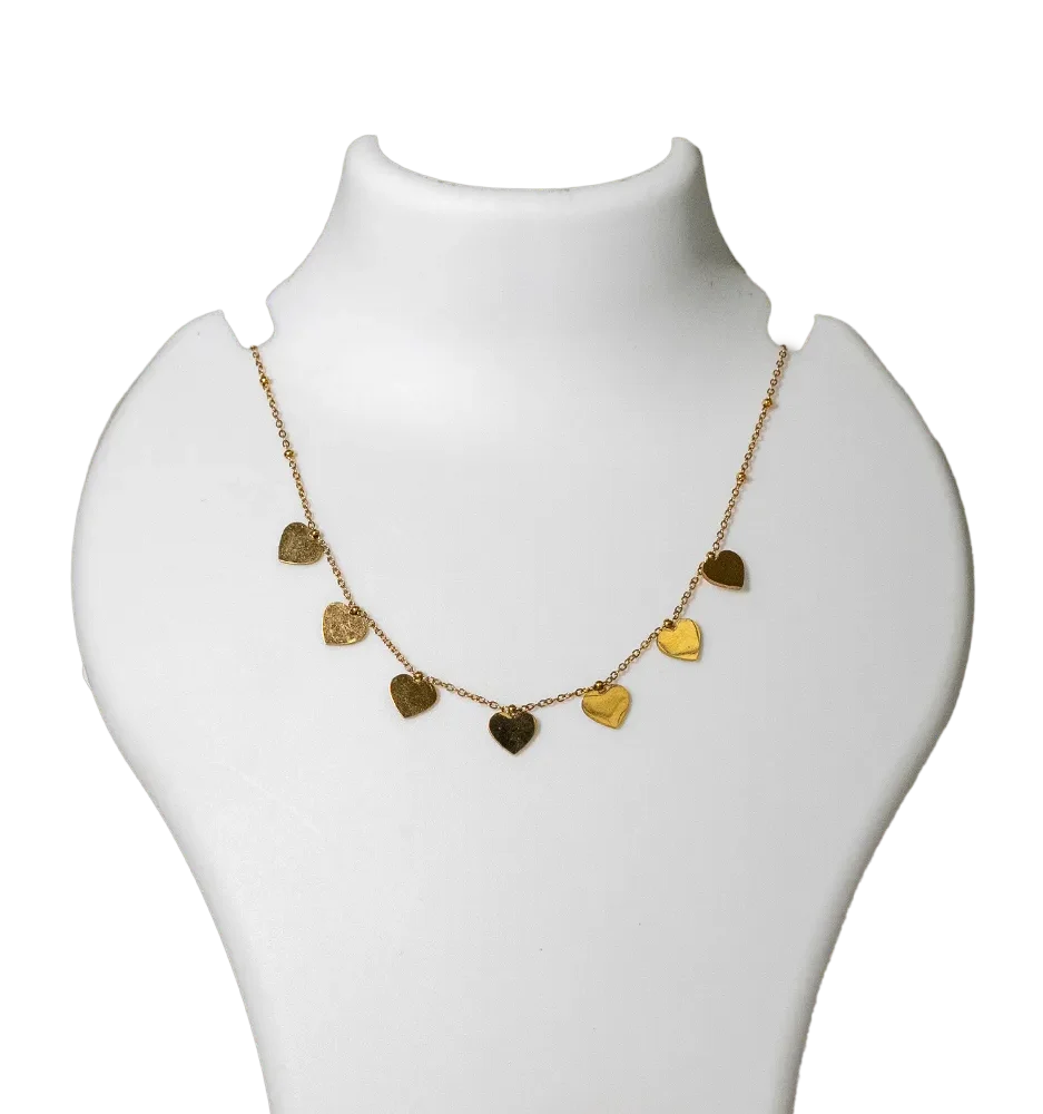 The Dainty Heart Charm Necklace